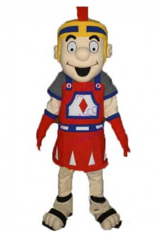 New Little Trojan Mascot Costume Customizable Cartoon Knight Theme Anime Cosply Costumes Carnival Fancy Dress kits 2417