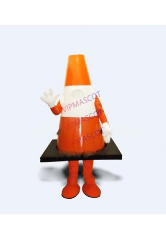 Advertising Anime Cosply Costumes traffic cone mascot costume Adult Cartoon Character Carnival Mascotte Fancy Dress Kits 1891