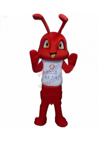 red ant mascot costume factory direct wholesale adult size advertising cartoon fire ant insect theme anime cosplay costumes 2868