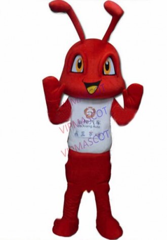 red ant mascot costume factory direct wholesale adult size advertising cartoon fire ant insect theme anime cosplay costumes 2868