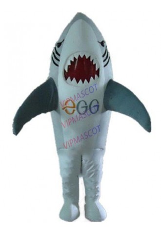grey shark mascot costume custom cartoon character cosplay adult size carnival costume 3095