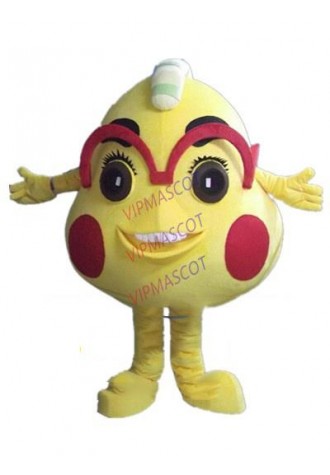 yellow monster mascot costume custom cartoon character cosplay adult size carnival costume 3113