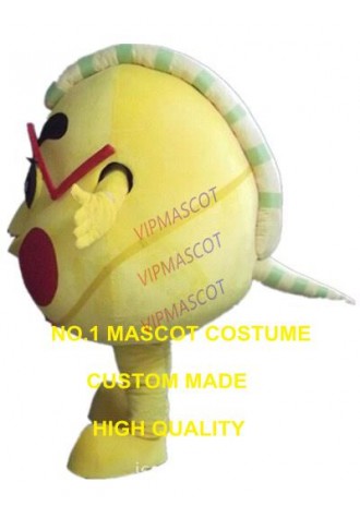 yellow monster mascot costume custom cartoon character cosplay adult size carnival costume 3113