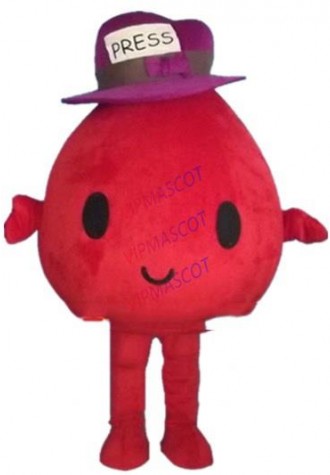 red ball masot costume custom cartoon character cosplay adult size carnival costume 3132