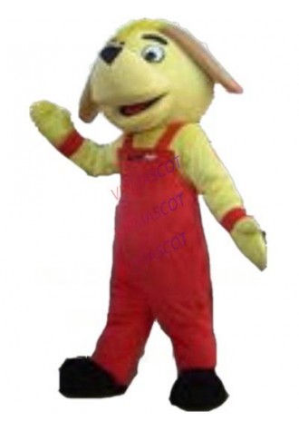 yellow dog mascot costume custom cartoon character cosplay adult size carnival costume 3173