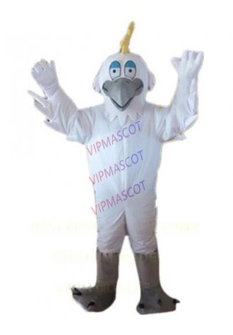 white eagle mascot costume falcon custom adult size cartoon character cosplay carnival costume 3211