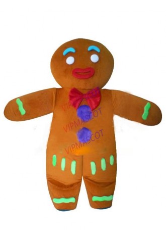 ginger bread mascot costume christmas jinger custom cartoon character cosply custom anime carnival costume fancy dress 3454