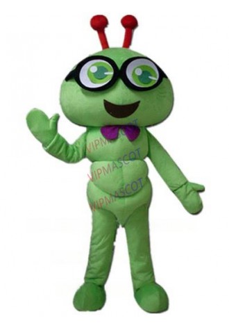 super ant mascot costume green ant custom cartoon character cosplay carnival costume 3222