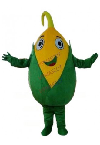 corn maize mascot costume custom adult size cartoon corn food theme anime cosplay costumes carnival fancy dress 3296