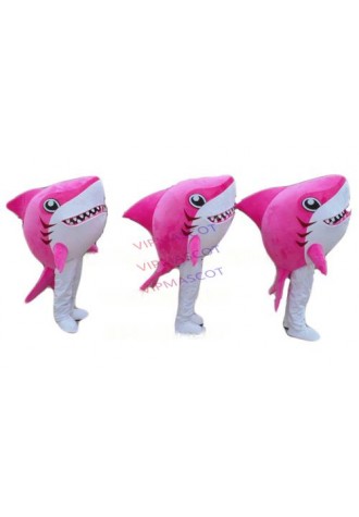 pink shark mascot costume custom adult size cartoon character cosplay carnival costume 3362