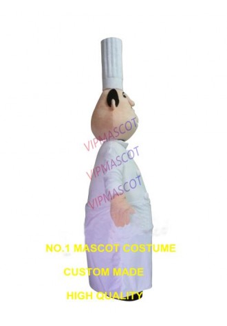wholesale chef mascot costume adult size cartoon chief cook theme anime cosply costumes carnival fancy dress kits 3470