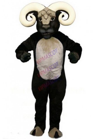 black ram mascot costume wholesale high quality cartoon ram bighorn theme anime cosplay costumes carnival fancy dress kits 2775