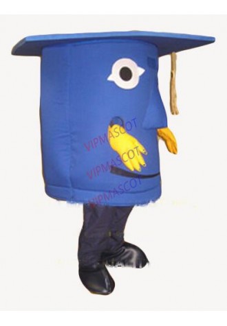 doctorial hat mascot costume wholesale hot sale cartoon cap theme college school anime cosplay costumes carnival fancy 2814