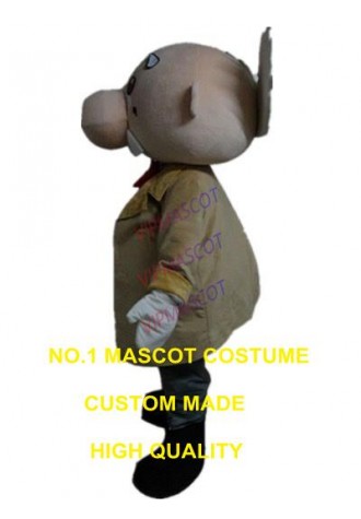 doctor scientist mascot costume custom cartoon character cosplay adult size carnival costume 3074