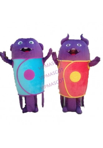 Make EVA Material Rex Boov Extraterrestrial Mascot Costumes Movie props party Cosplay cartoon Apparel 511