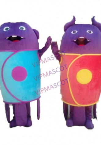Make EVA Material Rex Boov Extraterrestrial Mascot Costumes Movie props party Cosplay cartoon Apparel 511