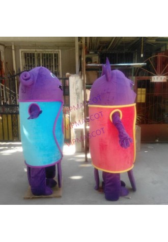 Make EVA Material Rex Boov Extraterrestrial Mascot Costumes Movie props party Cosplay cartoon Apparel 511