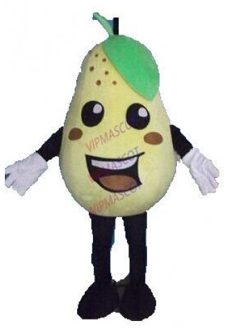 Rapid Make High quality EVA Material pear Mascot Costume fruit Cartoon Apparel Cosplay advertisement 591