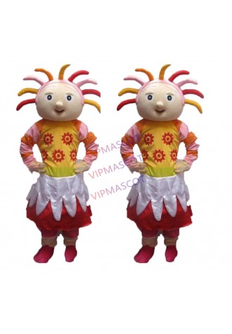 Make EVA Material Helmet Upsy Daisy Ben 10 Boy Mascot Costume Cartoon Apparel In the Night Garden Cosplay 706