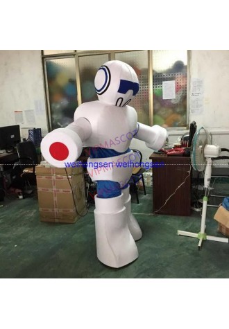 Hot Sale High quality EVA Material robot Mascot Costume Cartoon Apparel Halloween Birthday party Cosplay 718