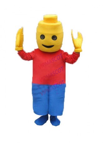 EVA Material Building blocks kid Mascot Costume Cartoon Apparel Masquerade Birthday party Cosplay 765