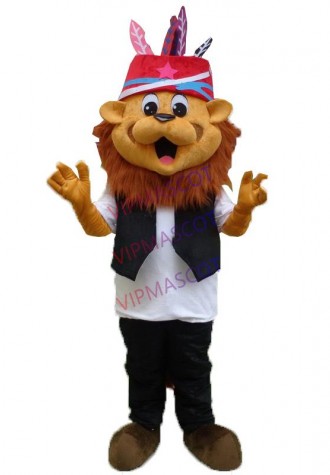 Rapid MaKe Can be washed with water EVA Material Helmet MaKe Old Lion Mascot Costumes cartoon Apparel 397