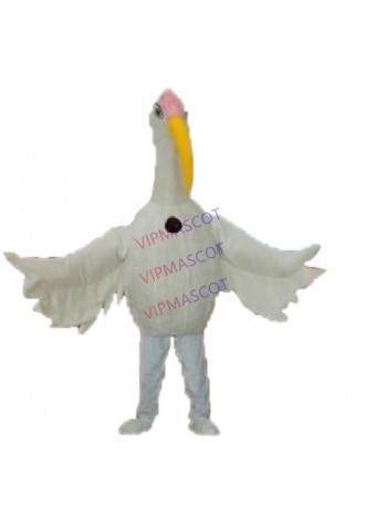 Rapid MaKe Can be washed with water EVA Material white crane Mascot Costumes cartoon Apparel Cosplay 280