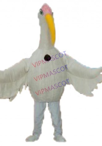 Rapid MaKe Can be washed with water EVA Material white crane Mascot Costumes cartoon Apparel Cosplay 280