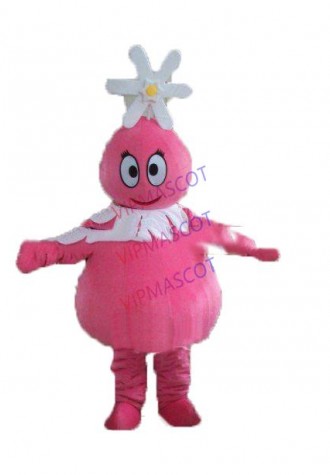 Make Hot Sale EVA Material Flower girl Mascot Costume Cartoon Apparel Halloween Birthday Cosplay Unisex 681