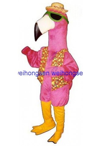 Rapid MaKe High quality EVA Material Flamingo Mascot Costumes cartoon Apparel Cosplay flamingo mascot costumes 292