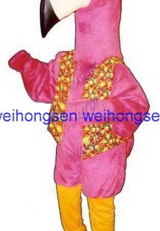 Rapid MaKe High quality EVA Material Flamingo Mascot Costumes cartoon Apparel Cosplay flamingo mascot costumes 292