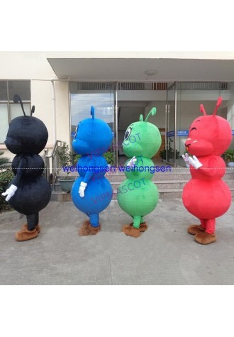 Rapid MaKe Can be washed with water High quality EVA Material Helmet 4 style Ant Mascot Costumes cartoon Apparel Cosplay 347
