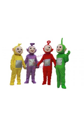 Adult Cute Teletubbies Mascot Costume Multiple Color Fancy Dress Festive Clothing  Adult Cute Halloween Teletubbies Mascot