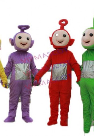 Adult Cute Teletubbies Mascot Costume Multiple Color Fancy Dress Festive Clothing  Adult Cute Halloween Teletubbies Mascot