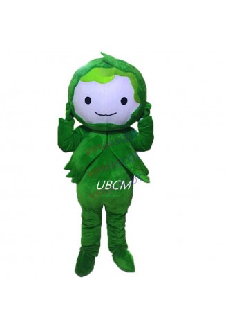 Green Vegetable  Mascot Costume Performance prop costume Adult Outfit