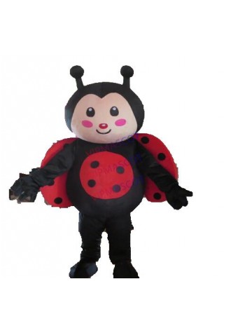 Pink Coat Duck mascot costum ladybug mascot mascot of adult clothing clothing Halloween party role