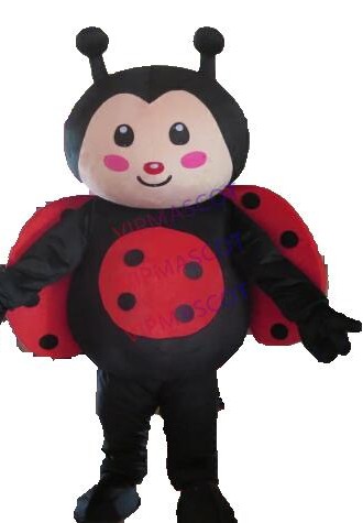 Pink Coat Duck mascot costum ladybug mascot mascot of adult clothing clothing Halloween party role