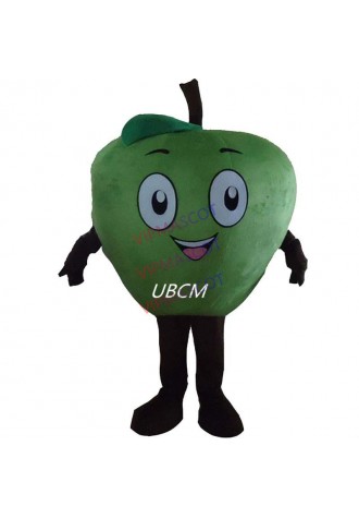 Green Apple Mascot Costume Performance prop costume Adult Outfit