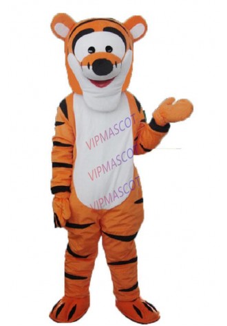 New black tiger mascot jump tiger Mascot Costumes Cartoon Character  mascotte costum Fancy Dress birthday gift Cosplay Outfits