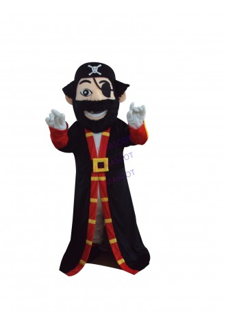 Pirate Captain mascot costume hot sale Halloween cartoon character fancy dress carnival costume Cosplay Outfit Adult Size