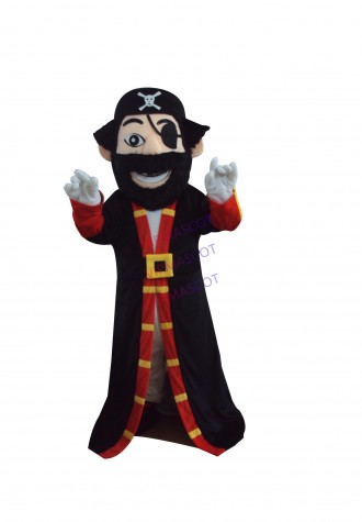 Pirate Captain mascot costume hot sale Halloween cartoon character fancy dress carnival costume Cosplay Outfit Adult Size