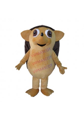 Adult Big Eyes Hedgehog Mascot Costume Carnival Festival Commercial Advertising Party Dress With A Mini Fan Inside Head