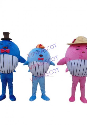 Ocean Whale Mascot Costume Party Mascot Animal Costume Halloween Fancy Dress Christmas Cosplay for Halloween Party Event