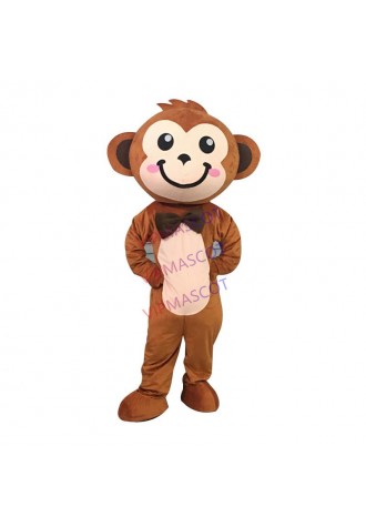 Little Monkey Mascot Costume Fancy Mascotte Cartoon Appearl Halloween Birthday Cosplay Costume
