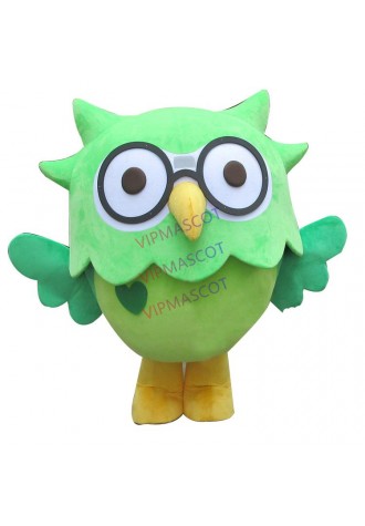Owl Mascot Costume Adult Cartoon Character Owl Cosply Costumes Mascotte Fancy Dress for Halloween Party Advertising Events