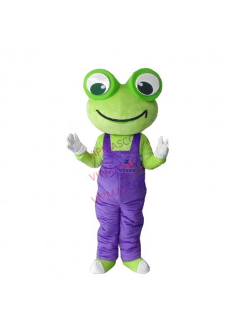Frog Costume Cosplay Outfits Adult Women Men Cartoon Mascot costume For Carnival Festival Commercial Activity
