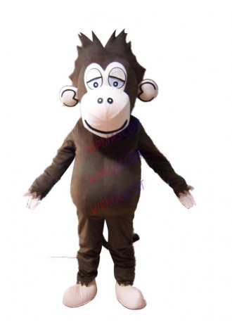 Monkey Mascot Costumes Cartoon Fancy Dress for Adult Animal Large Orangutan Apparel Halloween Party Outfit