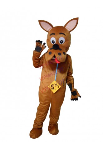 Dog Mascot Costume Clothing  Cosplay Costumes Adult Size Cartoon Dress Halloween Mascot Fancy Apparel
