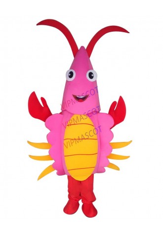 Factory Direct Sale New Halloween Red Lobster Mascot Costume Adult Size Fancy Dress Cartoon Costumes for Advertising Activities