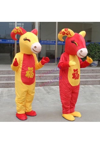 cosplay costumes New Professional New Style Sheep Lamb Fancy Dress Mascot Costume Adult Size advertising dress